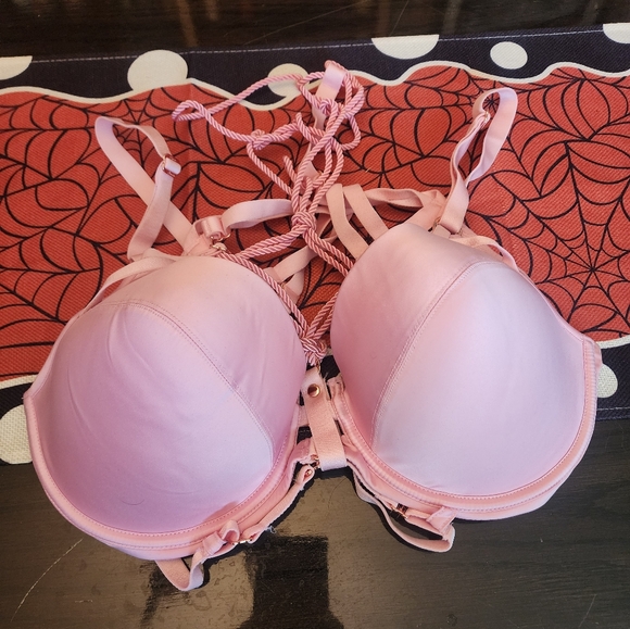 Honey Birdette Shibari pink bra - Picture 2 of 5